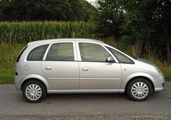 Opel Meriva cena 13800 przebieg: 187000, rok produkcji 2008 z Działoszyn małe 529